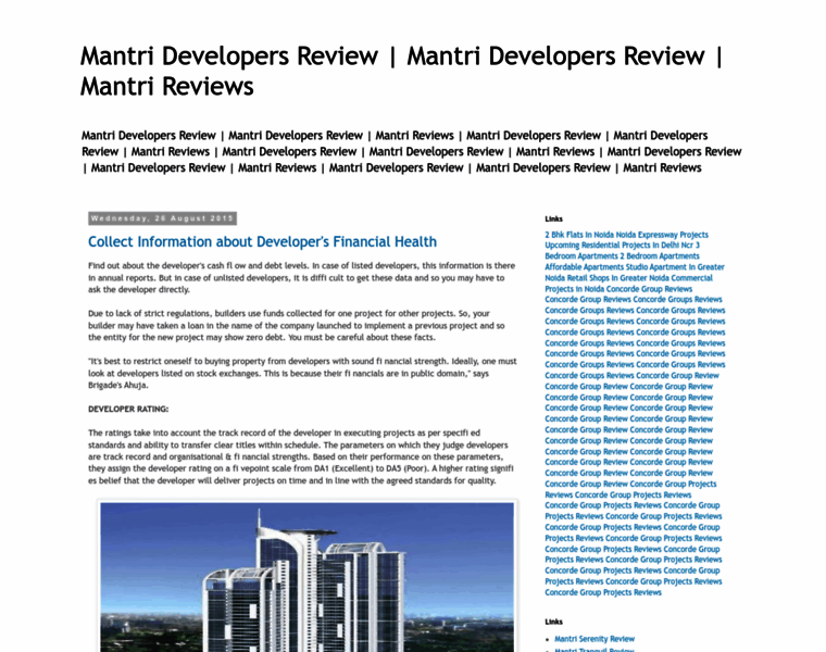 Mantri-developers-review.blogspot.com thumbnail