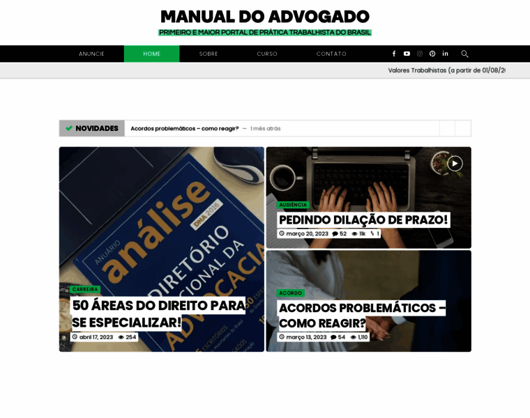 Manualdoadvogado.com.br thumbnail
