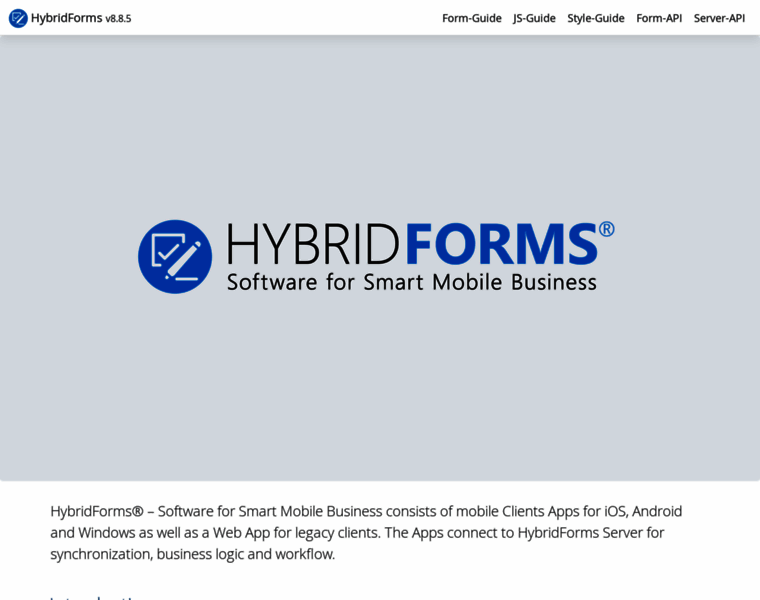 Manuals.hybridforms.net thumbnail