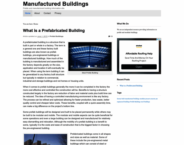 Manufacturedbuildings.info thumbnail