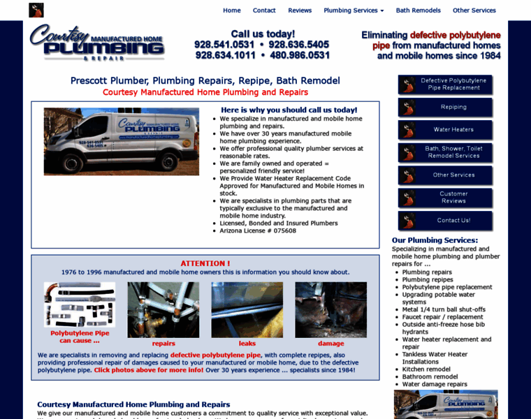 Manufacturedhomeplumbing.com thumbnail