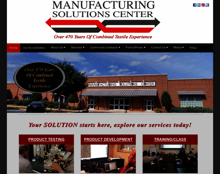 Manufacturingsolutionscenter.org thumbnail