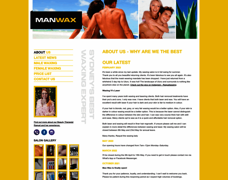 Manwax.com.au thumbnail