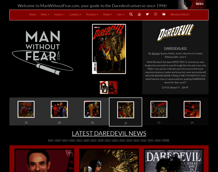 Manwithoutfear.com thumbnail Manwithoutfear.com thumbnail