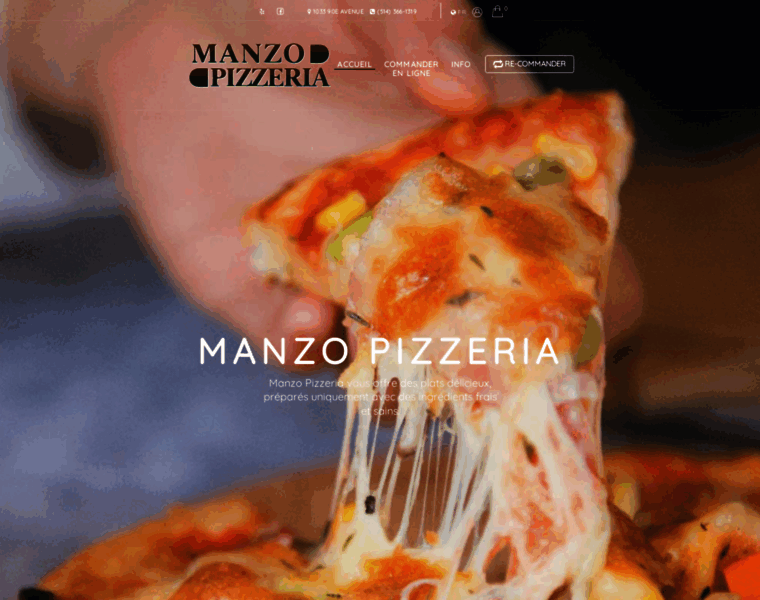 Manzopizza.com thumbnail