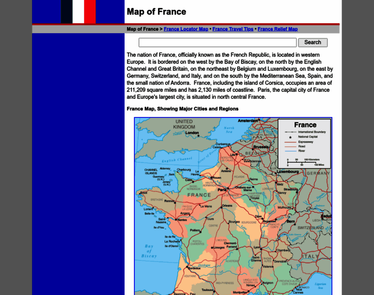 Map-of-france.org thumbnail