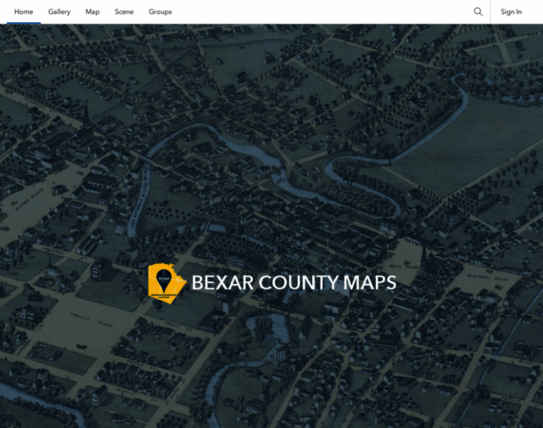 Map.bexar.org thumbnail