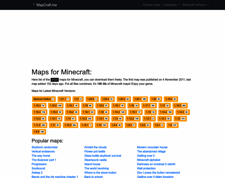 Mapcraft.me thumbnail