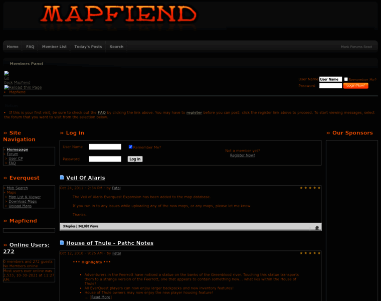 Mapfiend.net thumbnail