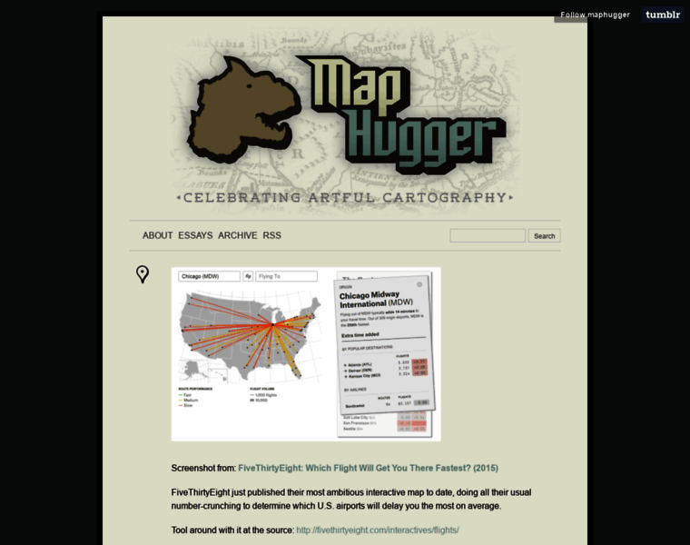Maphugger.com thumbnail