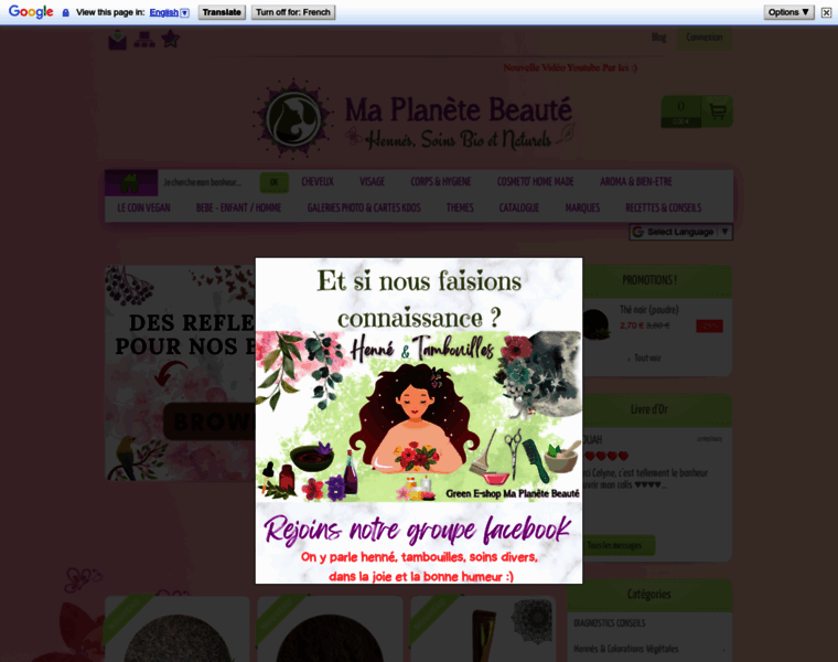 Maplanetebeaute.fr thumbnail
