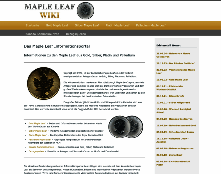 Maple-leaf-wiki.de thumbnail