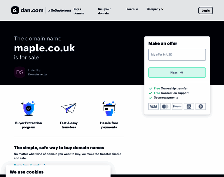 Maple.co.uk thumbnail