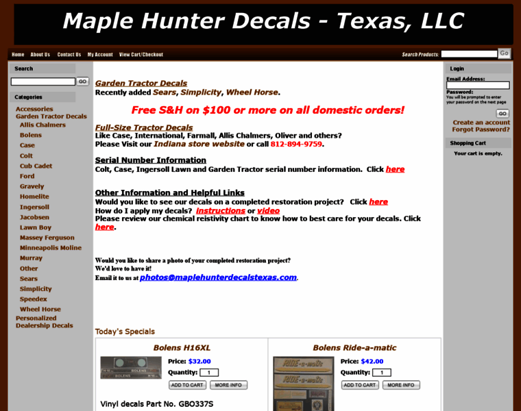 Maplehunterdecalstexas.com thumbnail Maplehunterdecalstexas.com thumbnail