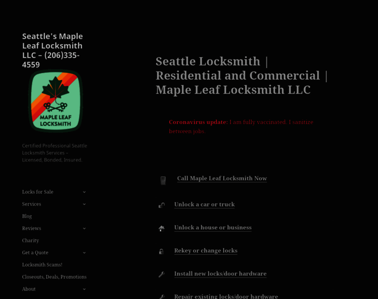 Mapleleaflocksmith.com thumbnail