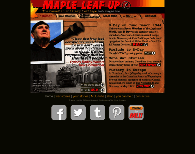 Mapleleafup.ca thumbnail Mapleleafup.ca thumbnail