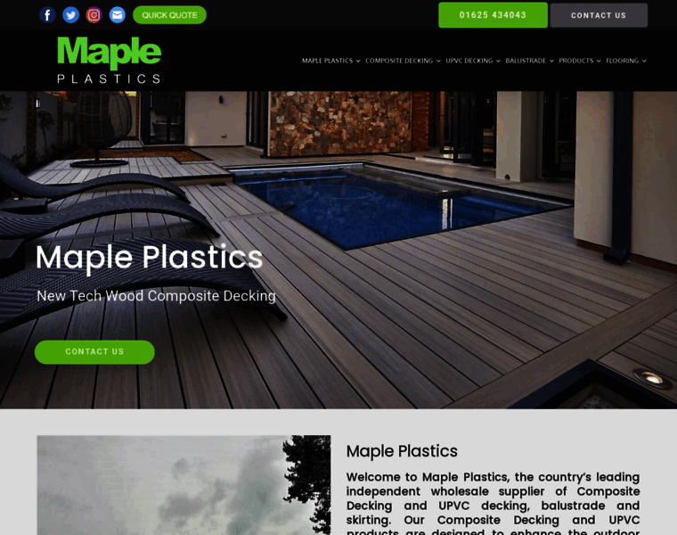 Mapleplastics.co.uk thumbnail
