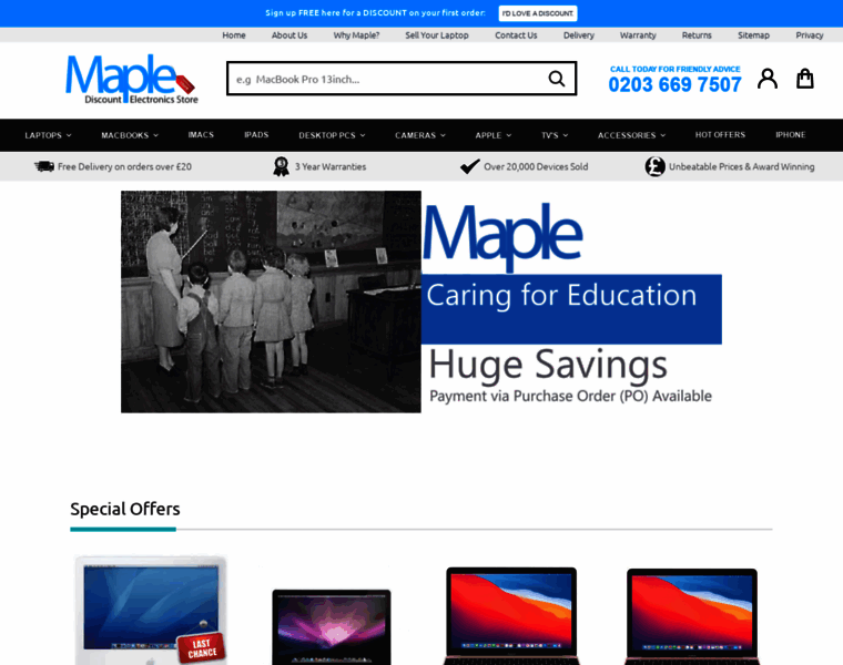 Mapleuk.co.uk thumbnail