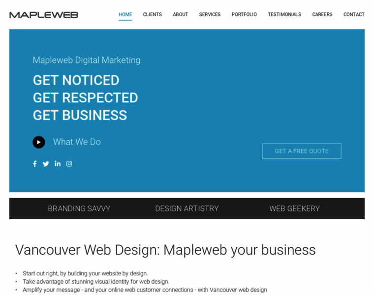 Mapleweb.ca thumbnail Mapleweb.ca thumbnail