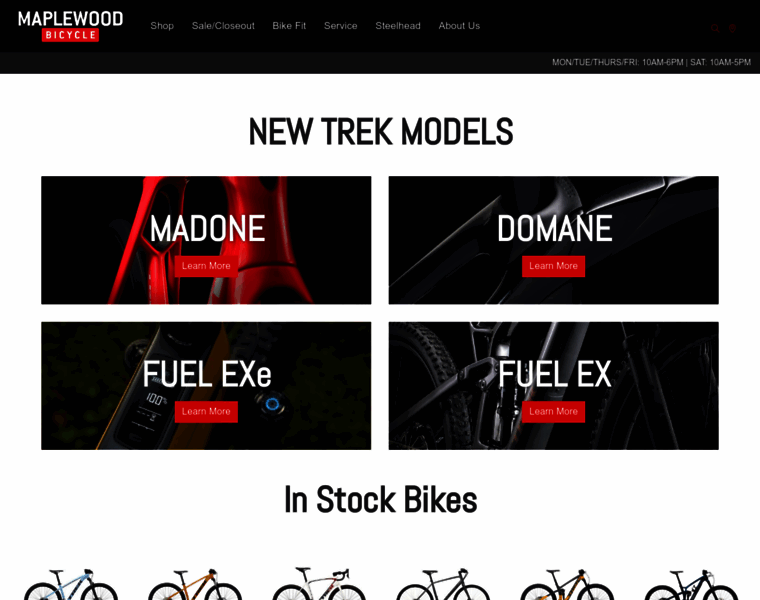 Maplewoodbicycle.com thumbnail