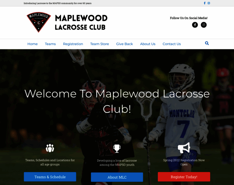 Maplewoodlacrosseclub.com thumbnail