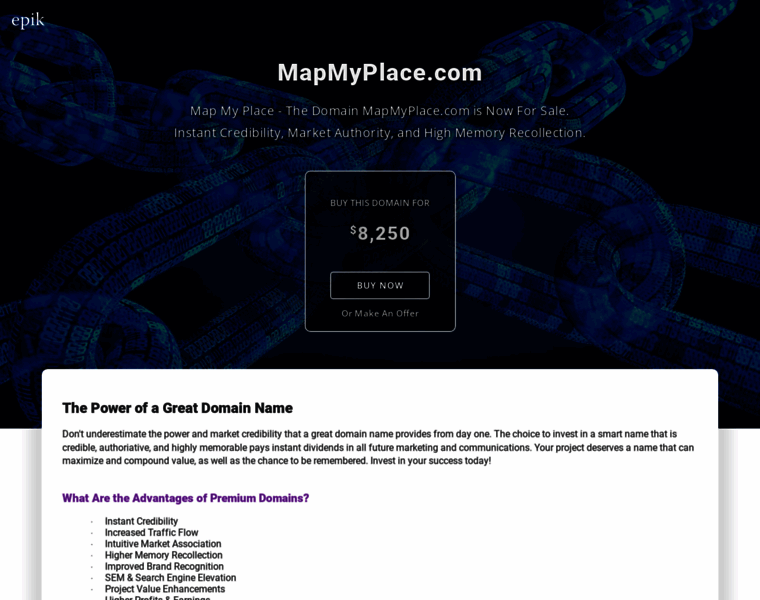 Mapmyplace.com thumbnail