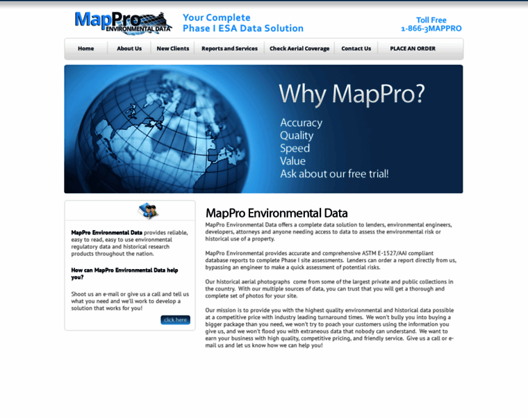 Mapproenv.com thumbnail