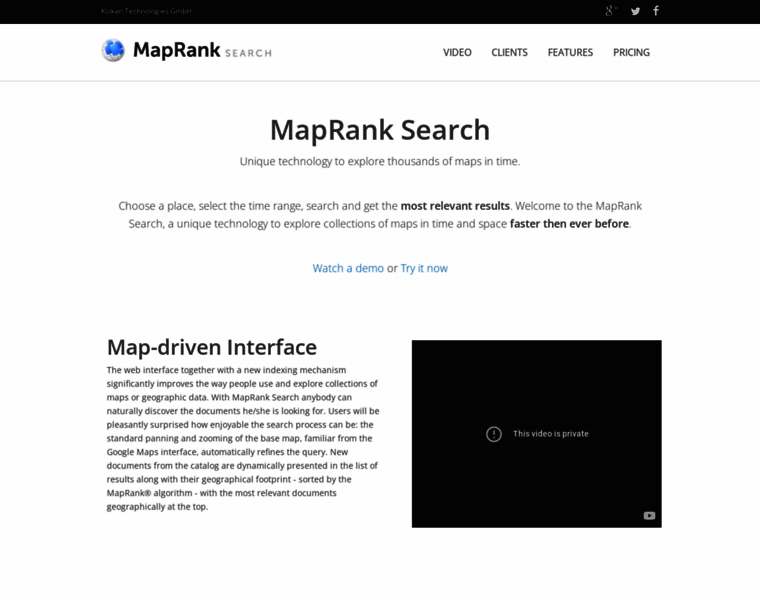 Mapranksearch.com thumbnail