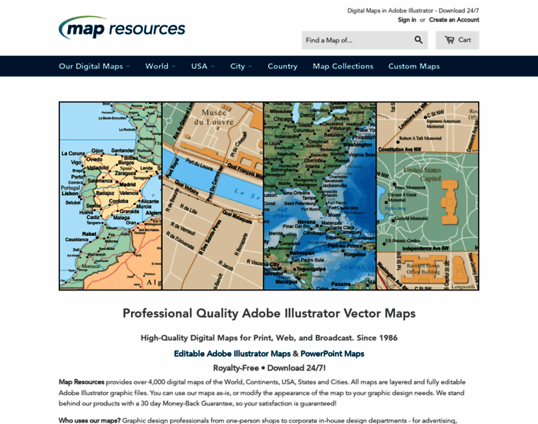 Mapresources.com thumbnail
