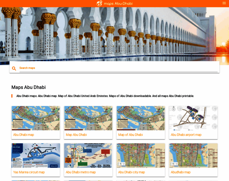 Maps-abu-dhabi.com thumbnail