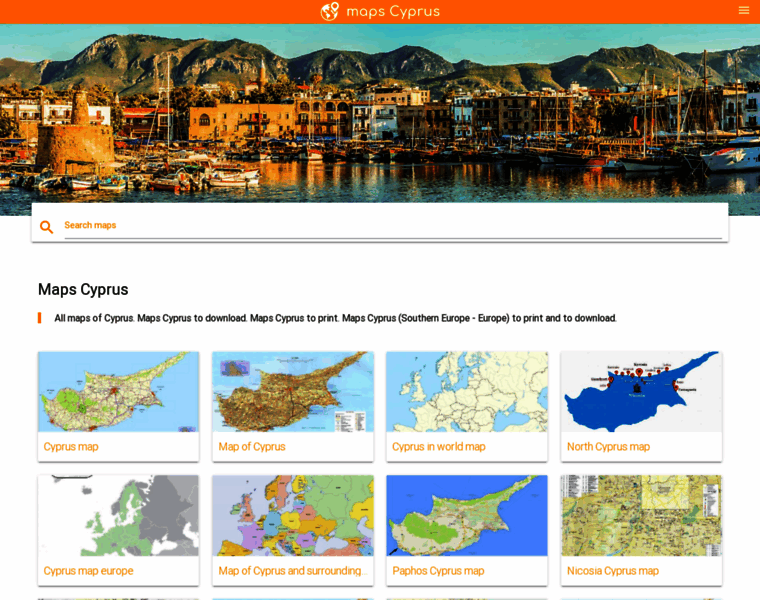 Maps-cyprus.com thumbnail