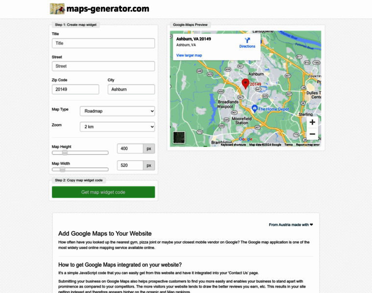Maps-generator.com thumbnail