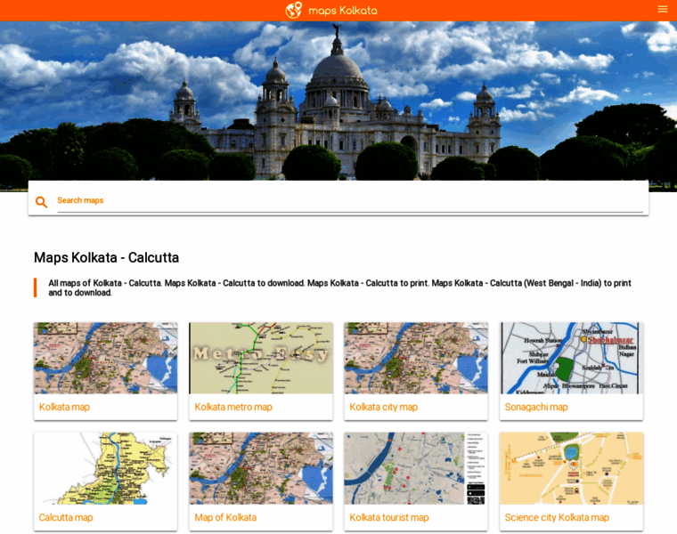 Maps-kolkata.com thumbnail