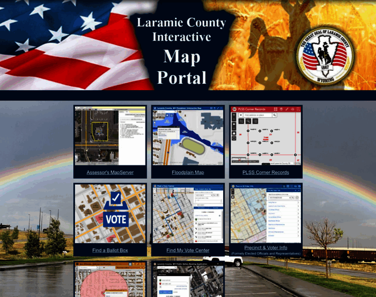 Maps.laramiecounty.com thumbnail