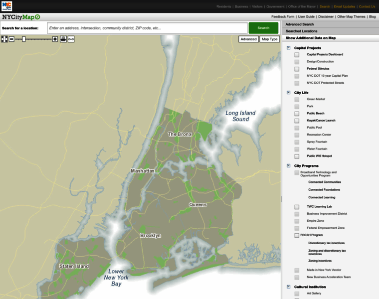 Maps.nyc.gov thumbnail