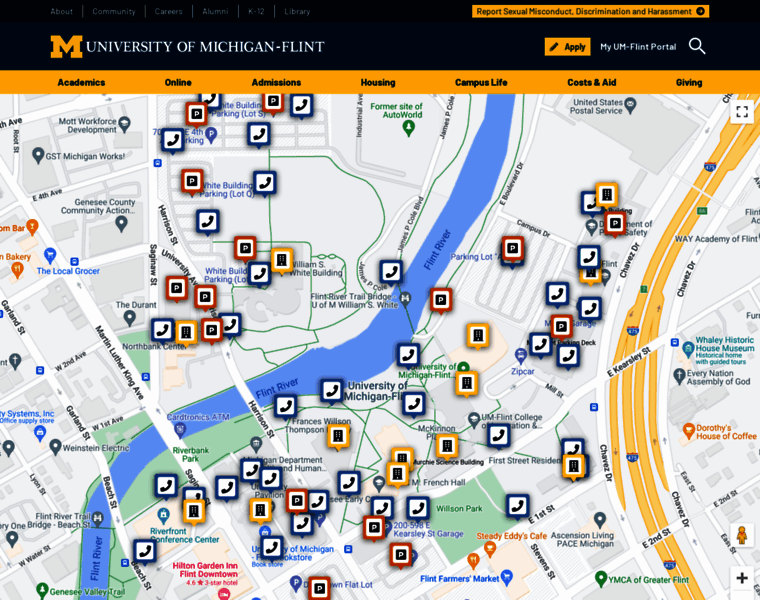 Maps.umflint.edu thumbnail