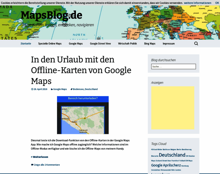 Mapsblog.de thumbnail
