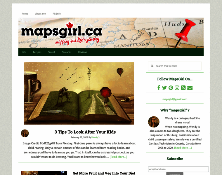 Mapsgirl.ca thumbnail