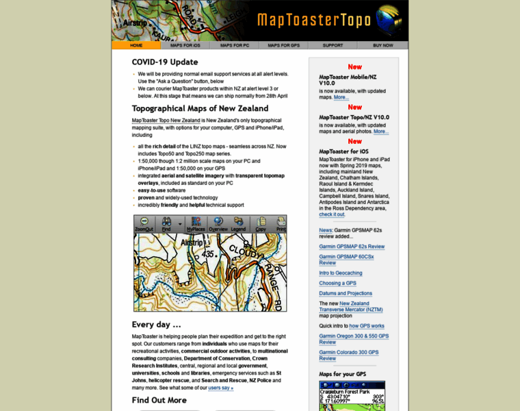 Maptoaster.com thumbnail