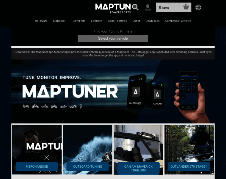 Maptunpowersports.com thumbnail