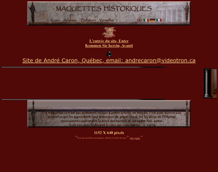 Maquettes-historiques.net thumbnail