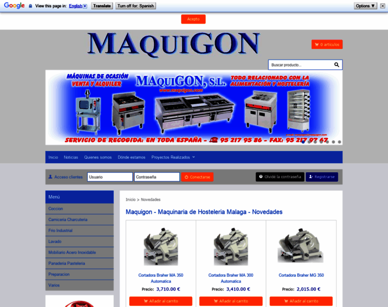 Maquigon.com thumbnail