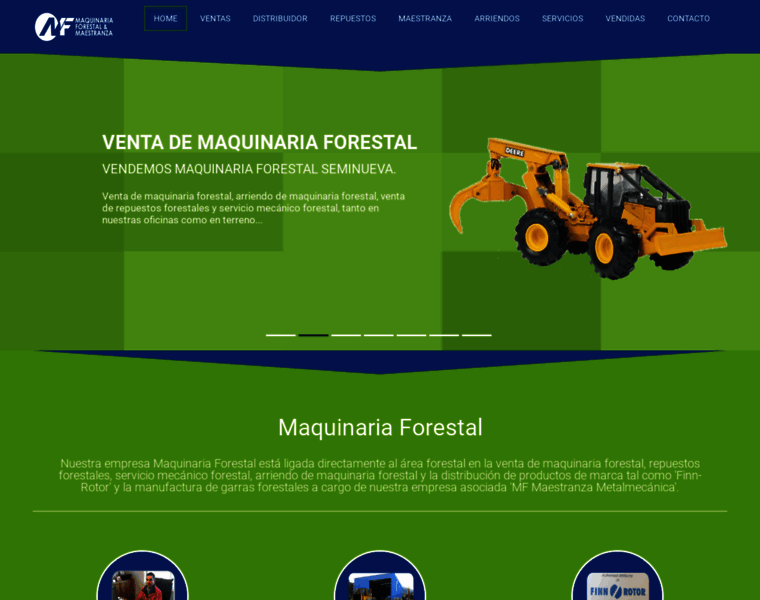 Maquinariaforestal.cl thumbnail