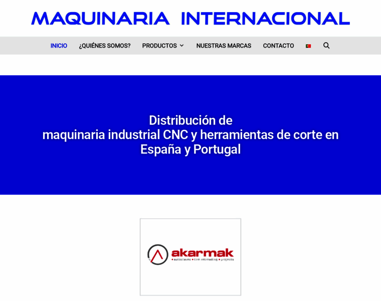 Maquinariainternacional.com thumbnail