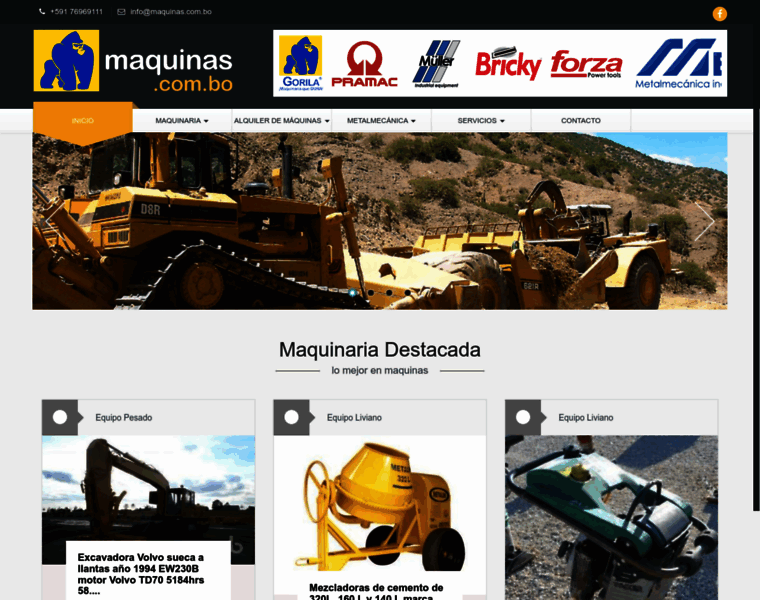 Maquinas.com.bo thumbnail