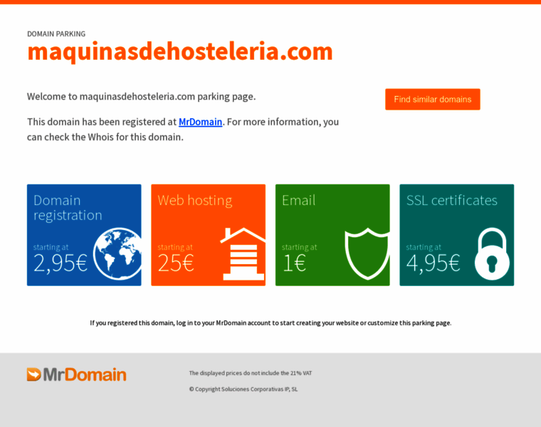 Maquinasdehosteleria.com thumbnail Maquinasdehosteleria.com thumbnail