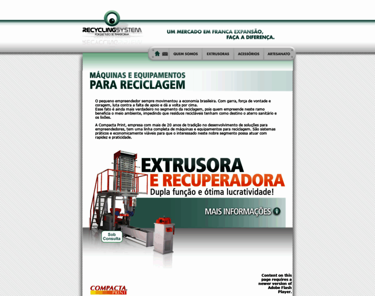 Maquinasparareciclagem.com.br thumbnail