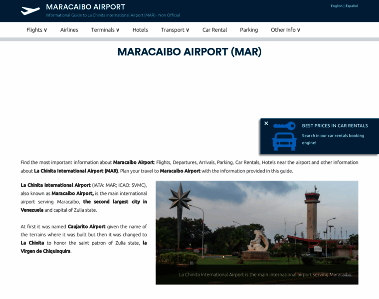 Maracaibo-airport.com thumbnail