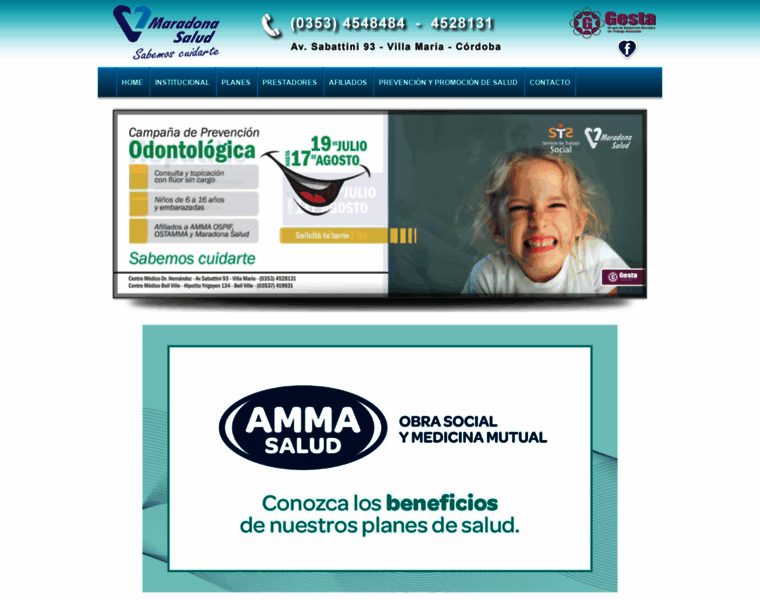 Maradonasalud.com.ar thumbnail