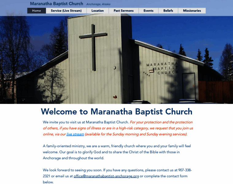 Maranathabaptist-anchorage.org thumbnail